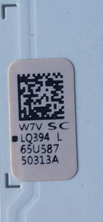 KIT DE LED'S PARA TV SAMSUNG (10 PIEZAS) / NUMERO DE PARTE BN96-50313A / BN96-50314A / V0T7-650SMA-R0 / V0T7-650SMB-R1 / E251781 / PANEL CY-BT065HGLV3H / MODELO UN65TU7000FXZA - Imagen 3